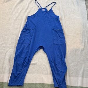 FP Movement by Free People Royal Blue Jumpsuit